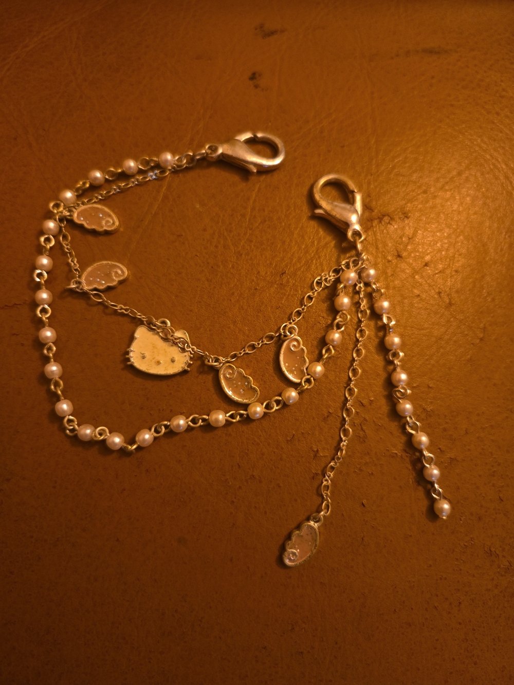 Hello Kitty Sanrio 76 06 Charm Bracelet  Vintage
